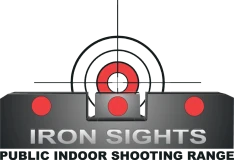 Iron Sights Shooting Range logo