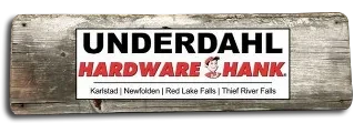 Underdahl Hardware logo