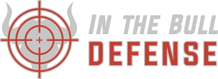 In the Bull Defense logo