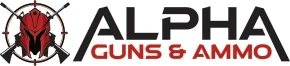 Alpha Guns and Ammo logo