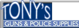 Tony's Guns & Police Supplies logo