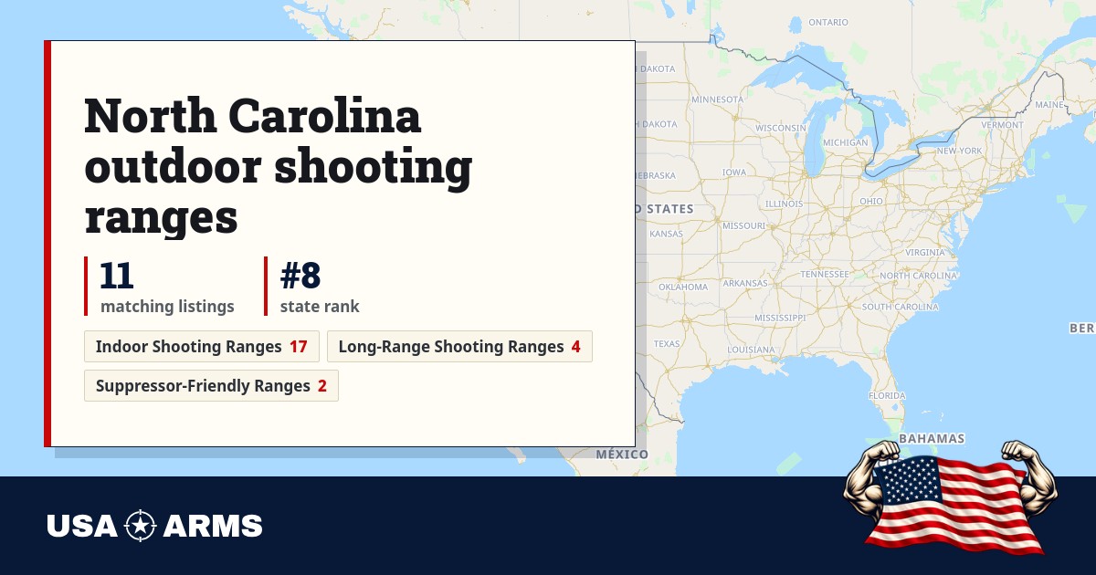 Did Ranges North Carolina outdoor shooting ranges | USA Arms