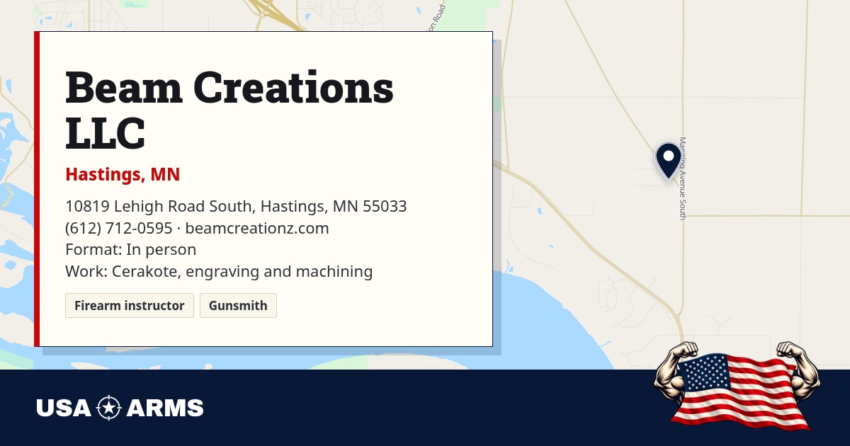 Work Color Llc Beam Creations LLC | Hastings, MN | USA Arms