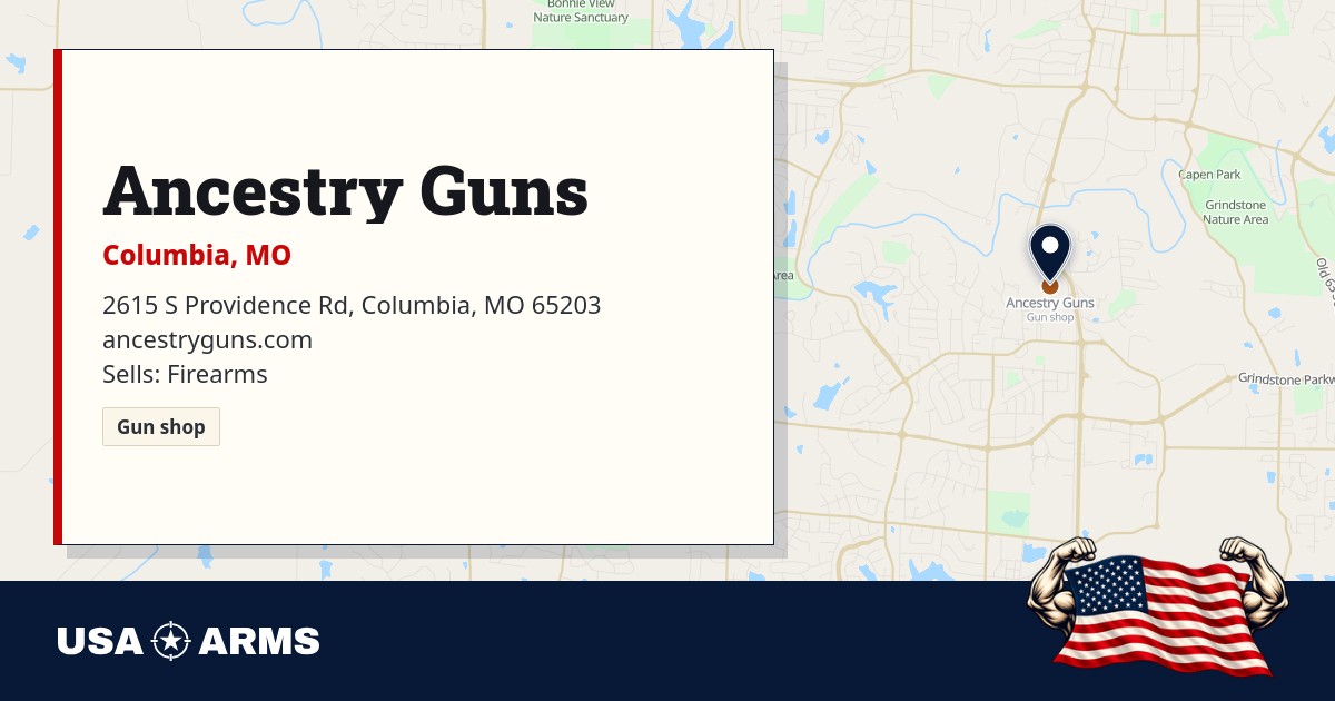 Gun Profile Ancestry Guns: gun shop in Columbia, MO | USA Arms
