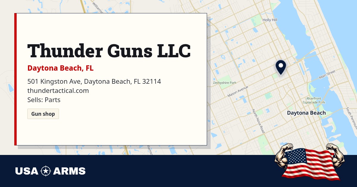 Gun Profile Thunder Guns LLC: gun shop in Daytona Beach, FL | USA Arms