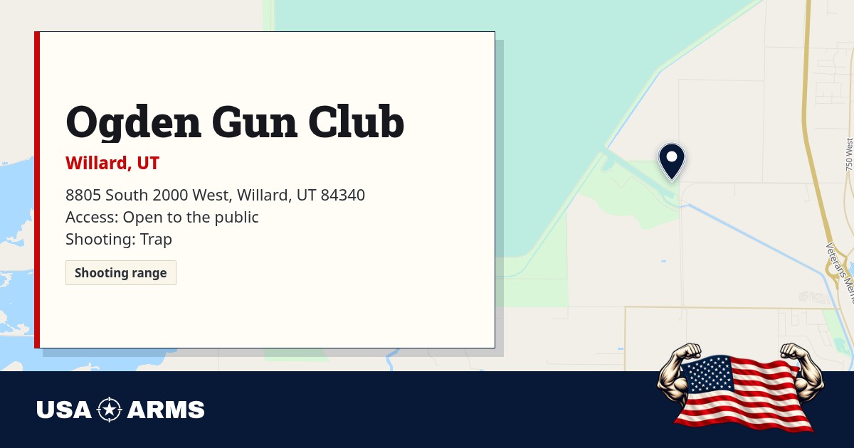 Gun Profile Ogden Gun Club: shooting range in Willard, UT | USA Arms