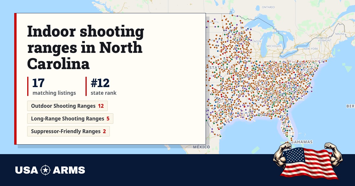 Did Ranges Indoor shooting ranges in North Carolina | USA Arms